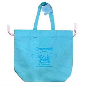 Cinnamoroll Drawstring Tote Bag NWT